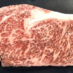 JAPANESE WAGYU A4 STRIPLOIN STEAK 250G (1CM THICK)