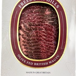 FREEDOWN HILLS OLIVE FED WAGYU  INSIDE SKIRT SHABUSHABU  200G