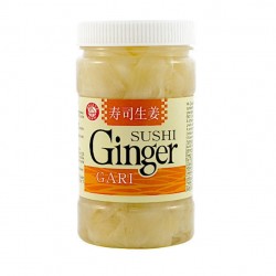J-BASKET SUSHI GINGER WHITE IN JAR 340G (DW200G)