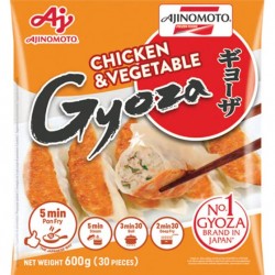AJINOMOTO CHICKEN & VEGETABLE GYOZA 600G