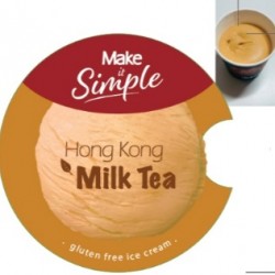 MAKE IN SIMPLE HONG KONG MILK TEA  ICE-CREAM 100ML
