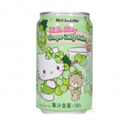 HELLO KITTY GRAPE JELLY BOBA DRINK 310ML 