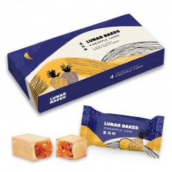 LUNAR BAKES PINEAPPLE CAKE  200G (4PC) x 8 Boxes