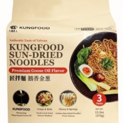 KUNGFOOD PREMIUM GOOSE OIL FLAVOR MIX NOODLE 3X 125G