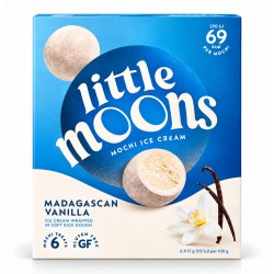 RETAIL LITTLE MOON VANILLA MOCHI ICE-CREAM 6PC   